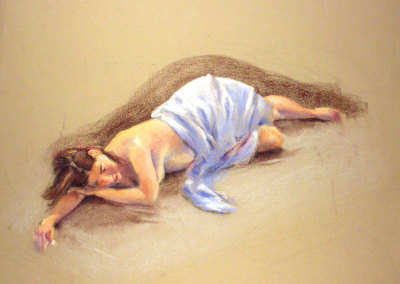 Pastel drawing